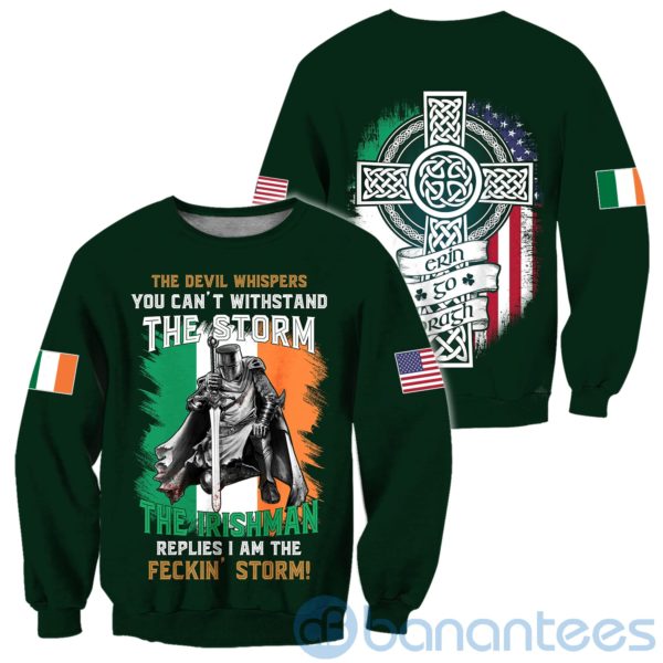 Irish St.Patrick Day The Irish Man All Over Printed 3D Hoodie Sweatshirt Product Photo