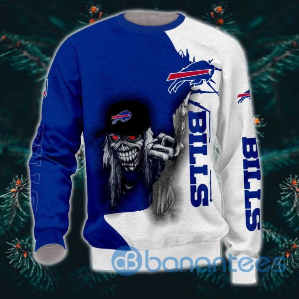 Iron Maiden Buffalo Bills All Over Printed 3D Sweatshirt Product Photo