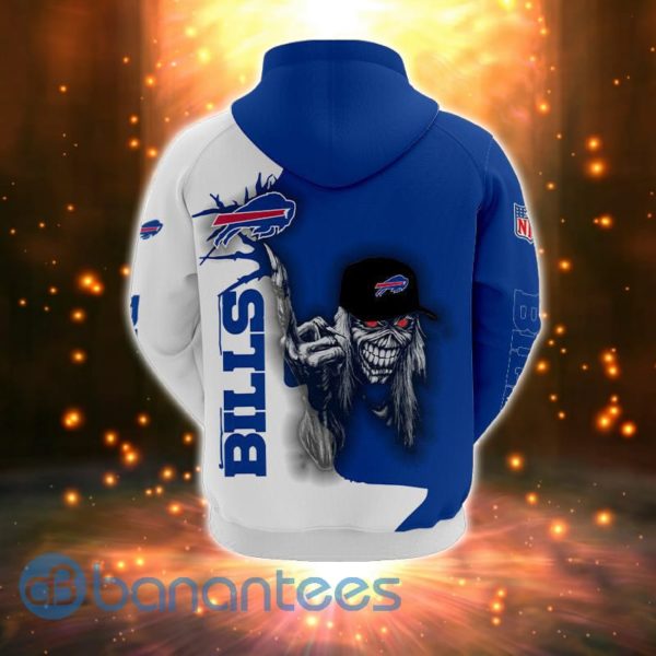 Iron Maiden Buffalo Bills Full Printed 3D Hoodie, Zip Hoodie Product Photo