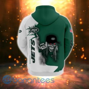 Iron Maiden New York Jets Full Printed 3D Hoodie, Zip Hoodie Product Photo