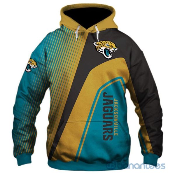 Jacksonville Jaguars All Over Printed 3D Hoodie Zip Hoodie Product Photo