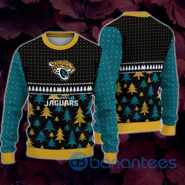 Jacksonville Jaguars Christmas All Over Printed 3D Sweatshirt Product Photo