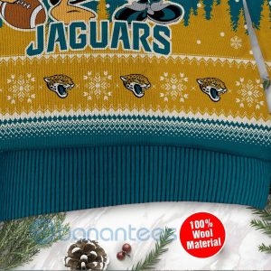 Jacksonville Jaguars Disney Donald Duck Mickey Mouse Goofy Custom Name Christmas 3D Sweater Product Photo