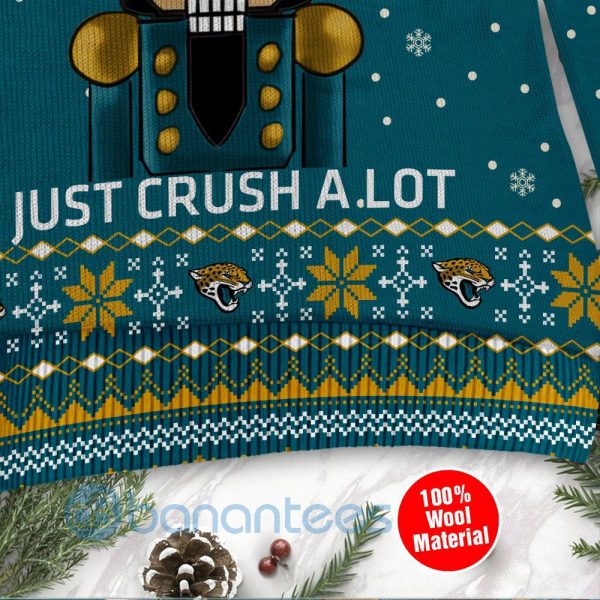 Jacksonville Jaguars I Am Not A Player I Just Crush Alot Ugly Christmas 3D Sweater Product Photo