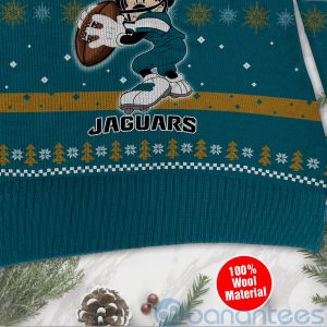 Jacksonville Jaguars Mickey Mouse Funny Ugly Christmas 3D Sweater Product Photo