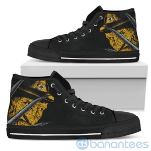 Jacksonville Jaguars Nightmare Freddy High Top Shoes Product Photo