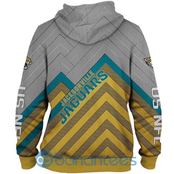 Jacksonville Jaguars Zip Up Hoodies All Over Printed Product Photo