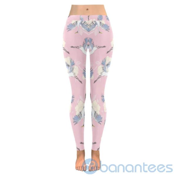 Japanese Red crowned Crane Leggings For Women Product Photo