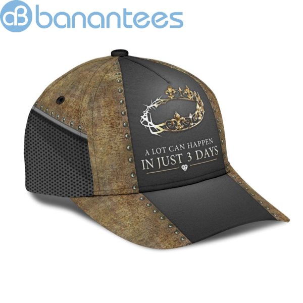 Jesus A Lot Can Happen In Days All Over Printed 3D Cap Product Photo