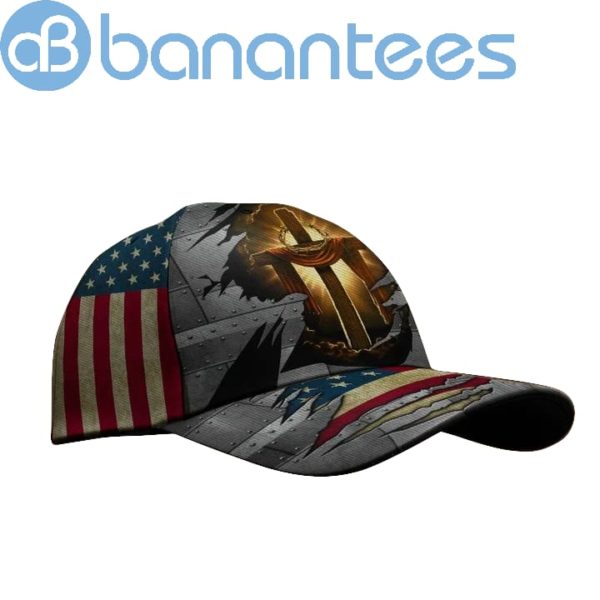 Jesus Christ God Faith Cross All Over Printed 3D Cap Product Photo