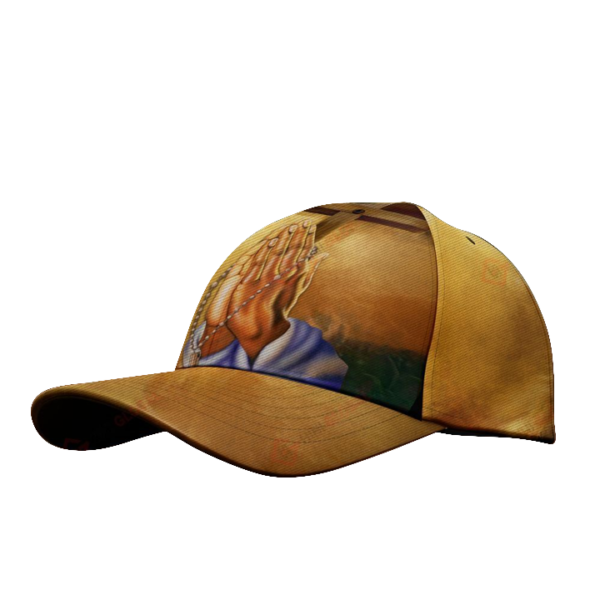 Jesus Christ God Hand Pray All Over Printed 3D Cap Product Photo