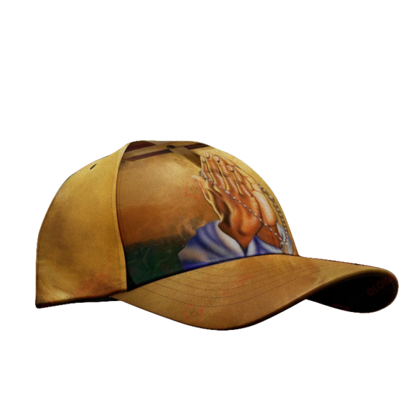 Jesus Christ God Hand Pray All Over Printed 3D Cap Product Photo