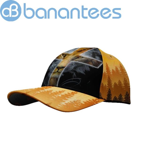 Jesus Christ God Lion All Over Printed 3D Cap Product Photo