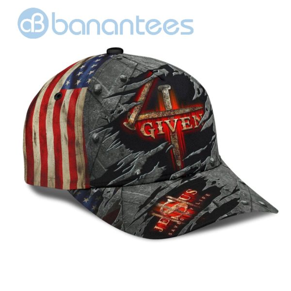Jesus Crack Forgiven All Over Printed 3D Cap Product Photo