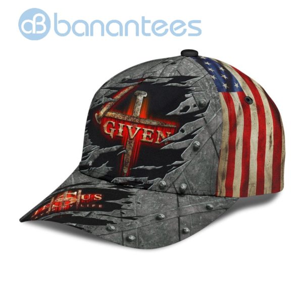 Jesus Crack Forgiven All Over Printed 3D Cap Product Photo