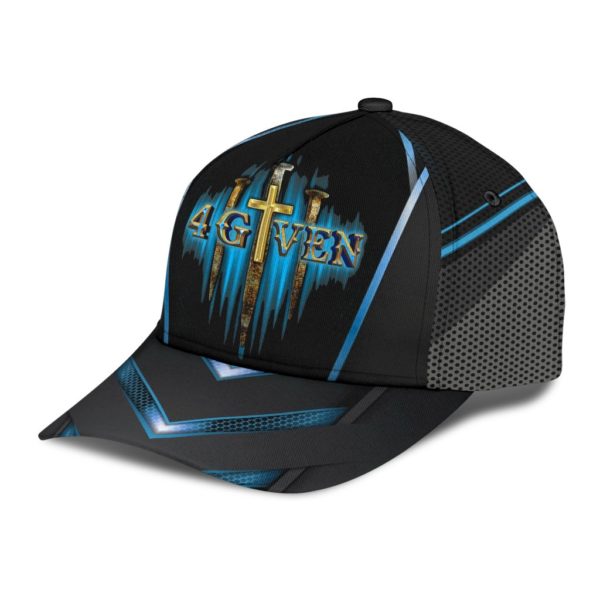 Jesus Cross Nails Given All Over Printed 3D Cap Product Photo
