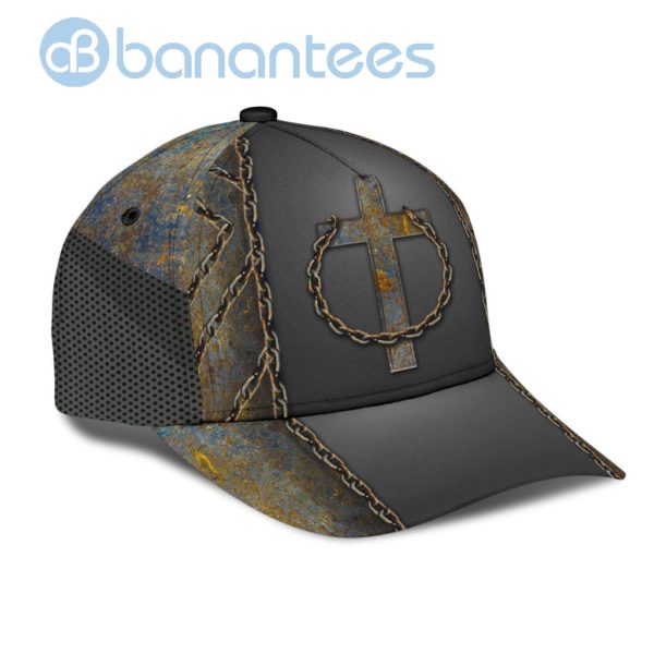 Jesus Cross Thorn All Over Printed 3D Cap Product Photo