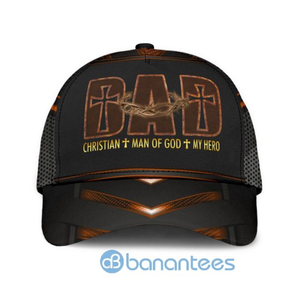 Jesus Dad Man Of God All Over Printed 3D Cap Product Photo