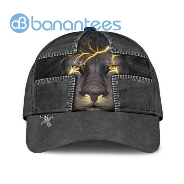 Jesus In The Lion King Zipper All Over Printed 3D Cap Product Photo