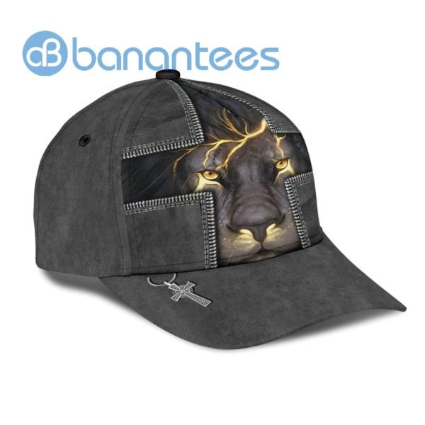 Jesus In The Lion King Zipper All Over Printed 3D Cap Product Photo