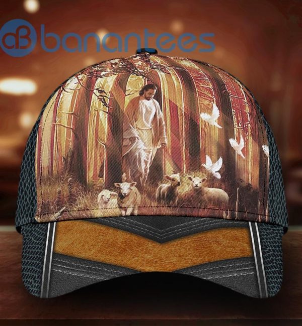 Jesus Is My King Faith American Flag All Over Printed 3D Cap Product Photo
