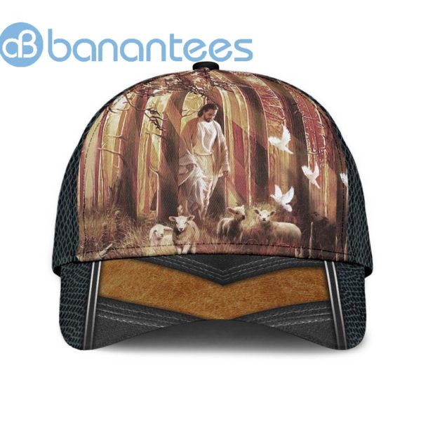Jesus Is My King Faith American Flag All Over Printed 3D Cap Product Photo