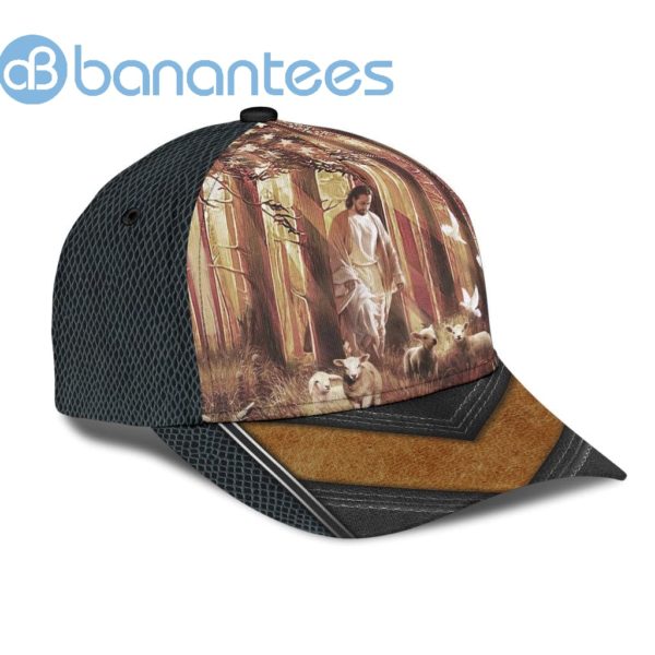 Jesus Is My King Faith American Flag All Over Printed 3D Cap Product Photo