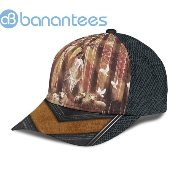 Jesus Is My King Faith American Flag All Over Printed 3D Cap Product Photo