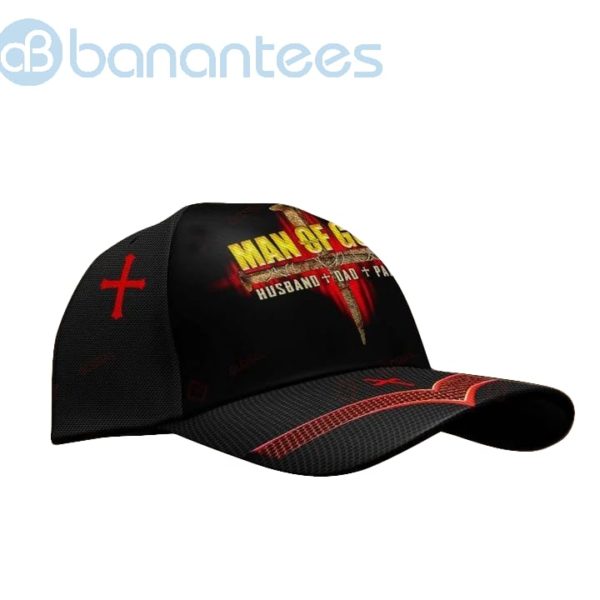Jesus Is My Savior Man Of Godad Husband Papa All Over Printed 3D Cap Product Photo
