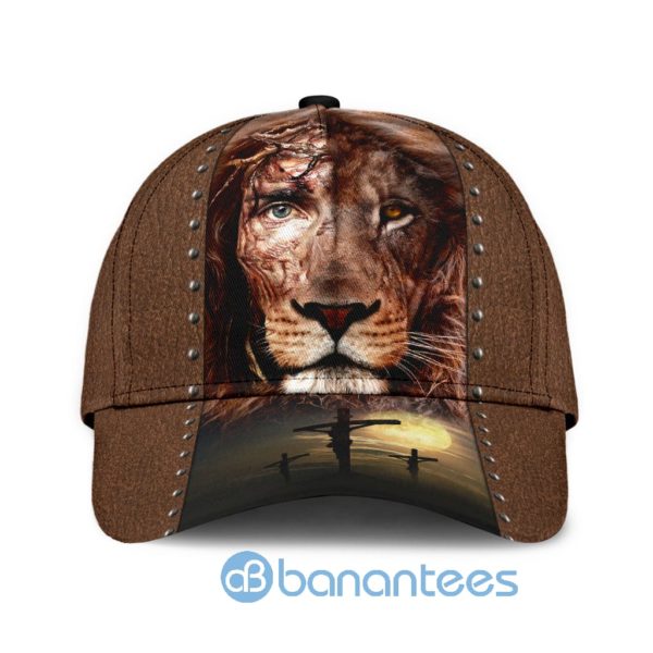 Jesus Lion Printed All Over Printed 3D Cap Product Photo