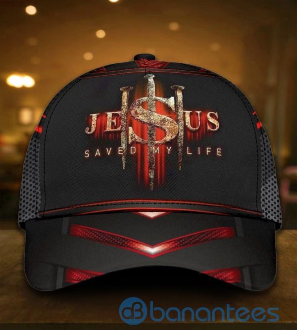Jesus Saved My Life All Over Printed 3D Cap Product Photo