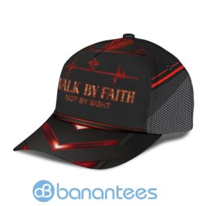 Jesus Walk By Faith Not By Sight All Over Printed 3D Cap Product Photo