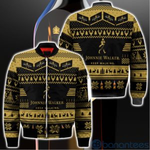 Johnnie Walker Ugly Christmas All Over Printed 3D Shirt Product Photo