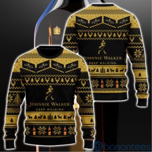 Johnnie Walker Ugly Christmas All Over Printed 3D Shirt Product Photo