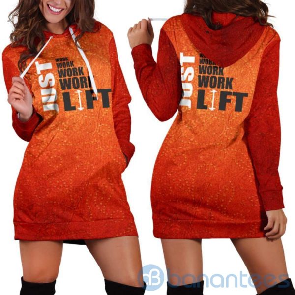 Just Lift Hoodie Dress For Women Product Photo