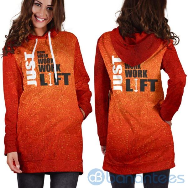 Just Lift Hoodie Dress For Women Product Photo