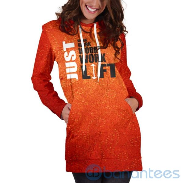 Just Lift Hoodie Dress For Women Product Photo