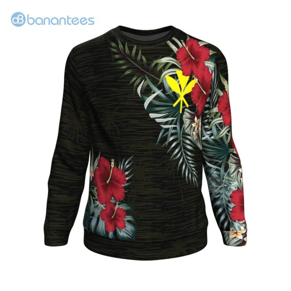 Kanaka Maoli (Hawaiian) Hibiscus All Over Printed 3D Sweatshirt Product Photo