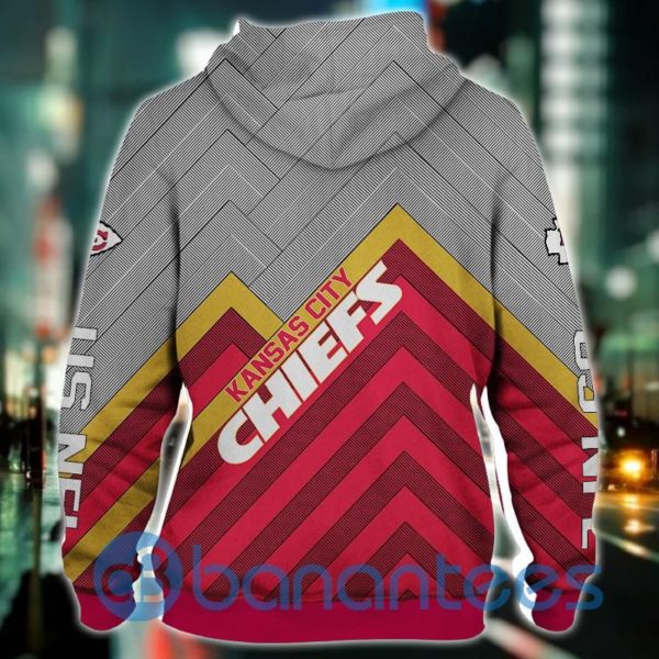 Kansas City Chiefs All Over Printed 3D Hoodie Zip Hoodie Product Photo