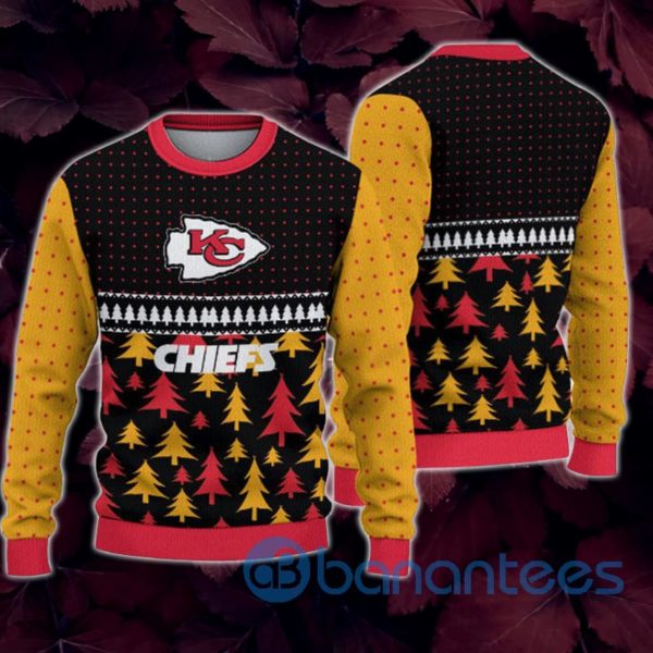 Kansas City Chiefs Christmas All Over Printed 3D Sweatshirt Product Photo
