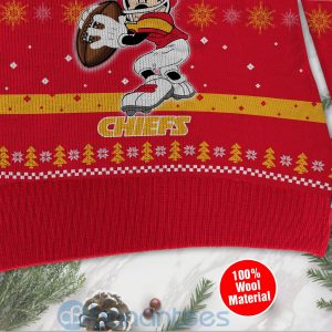 Kansas City Chiefs Mickey Mouse Funny Ugly Christmas 3D Sweater Product Photo