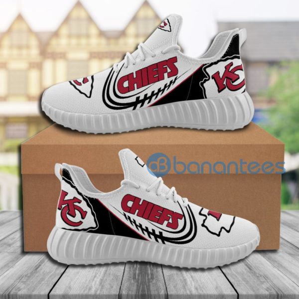 Kansas City Chiefs Sneakers Big Logo Raze Shoes Product Photo