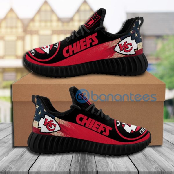 Kansas City Chiefs Sneakers Running Shoes Raze Shoes Product Photo