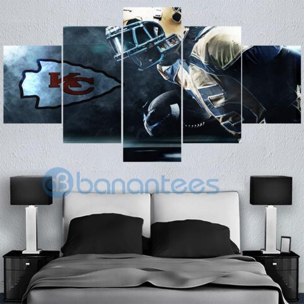 Kansas City Chiefs Wall Art On Sale Home Decor For Living Room Bedroom Product Photo