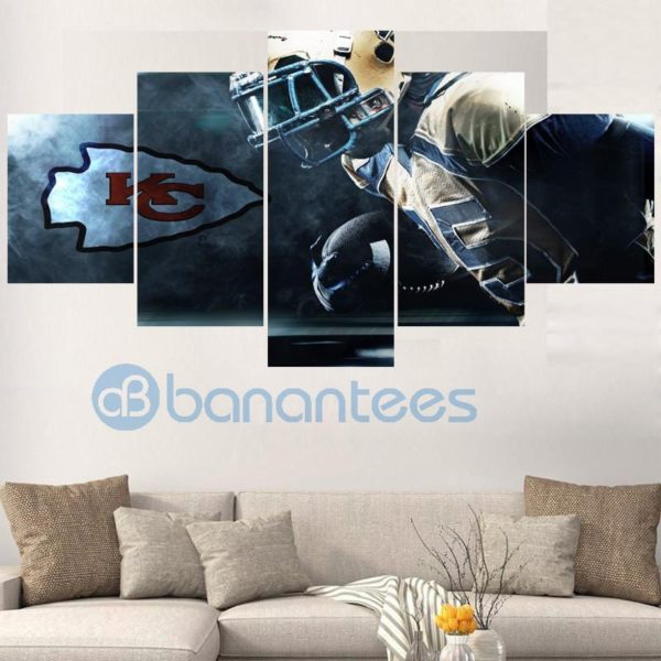 Kansas City Chiefs Wall Art On Sale Home Decor For Living Room Bedroom Product Photo