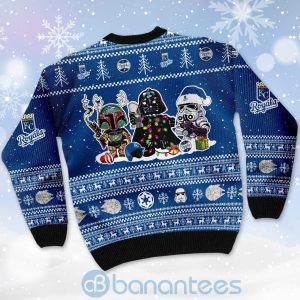 Kansas City Royals Star Wars Ugly Christmas 3D Sweater Product Photo