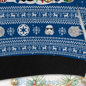 Kansas City Royals Star Wars Ugly Christmas 3D Sweater Product Photo