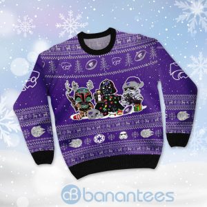 Kansas State Wildcats Star Wars Ugly Christmas 3D Sweater Product Photo