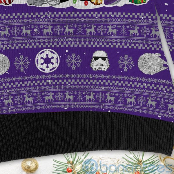 Kansas State Wildcats Star Wars Ugly Christmas 3D Sweater Product Photo