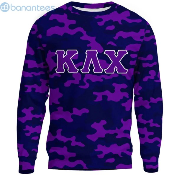 Kappa Lambda Chi Camo Special All Over Printed 3D Sweatshirt Product Photo
